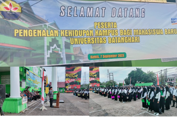 2. Universitas Batanghari Melaksanakan PKKMB Mahasiswa Baru TA. 2023-2024