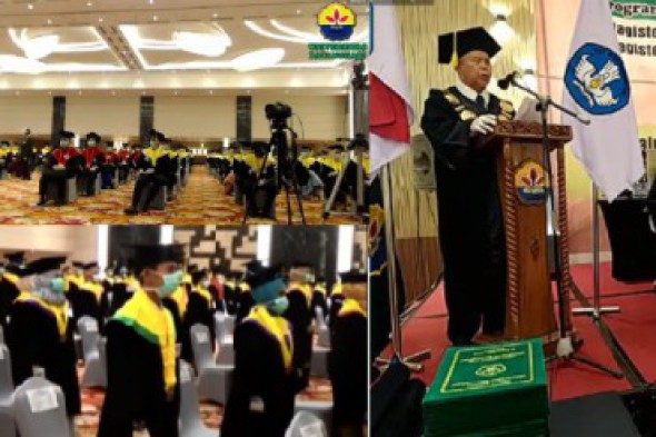 5. LAPORAN REKTOR UNIVERSITAS BATANGHARI PADA WISUDA ke 47 PROGRAM MAGISTER, SARJANA dan DIPLOMA