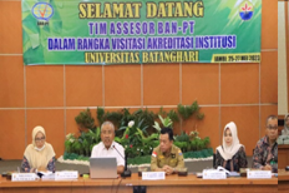 7. AKREDITASI VISITASI INSTITUSI (AIPT) UNIVERSITAS BATANGHARI
