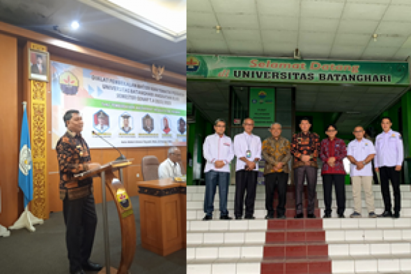 7. Kata Sambutan Kepala LPPM UNBARI, Acara Pembukaan Diklat KKN Tematik Pos Daya Angkatan Ke 47