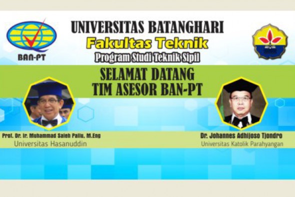 Asessment Lapangan secara daring Prodi Teknik Sipil (S1) dilaksanakan Senin dan Selasa, 9 - 10 Juni 2021