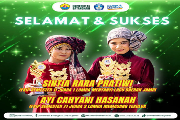 MAHASISWA UNBARI IKUT EVENT GEBYAR UMKM