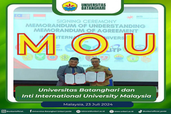 MOU dan MOA dengan INTI INTERNATIONAL UNIVERSITY MALAYSIA