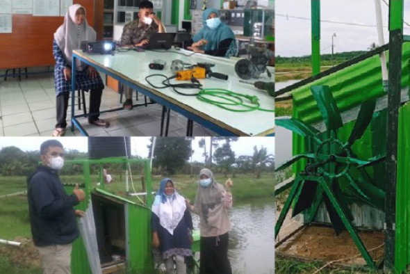 PENGABDIAN KEPADA MASYARAKAT (PKM) DOSEN UNIVERSITAS BATANGHARI (UNBARI) JAMBI BANTU TINGKATKAN PANEN PETANI IKAN DENGAN PICO HYDRO