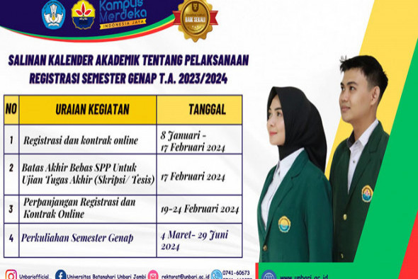 Registrasi Semester Genap TA. 2023_2024
