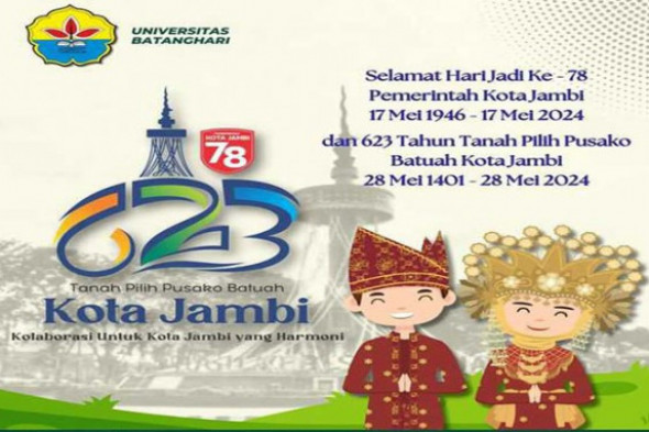 SELAMAT ULANG TAHUN KOTA JAMBI ke-78