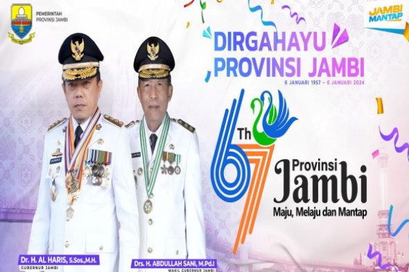 Selamat HUT Provinsi Jambi Ke-67