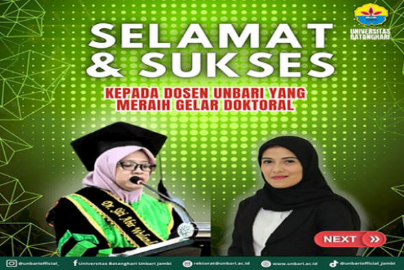 Univ, Batanghari Menambah Dosen Bergelar