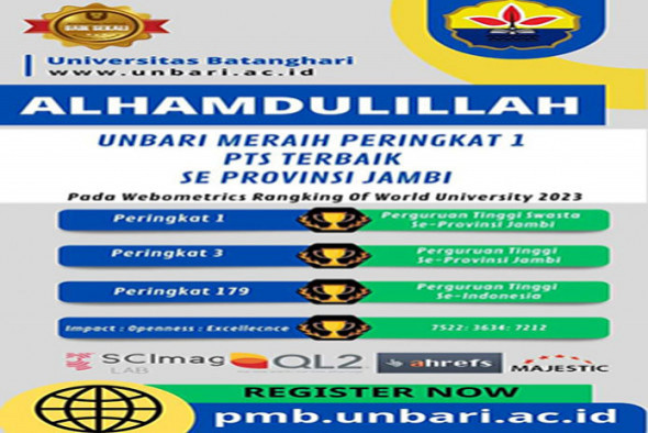 Universitas Batanghari di Tingkat Regional dan Tingkat Nasional